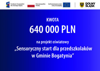 Dofinansowanie dla projektu „Sensoryczny start dla przedszkolaków w Gminie Bogatynia”