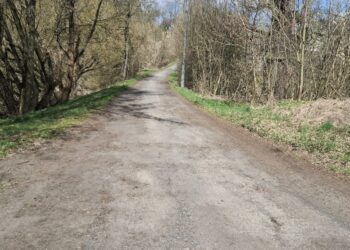 Odbudowa drogi w Mikułowej