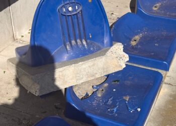 Zdewastowany stadion w Zgorzelcu. Zamiast nowych inwestycji – naprawa zniszczeń