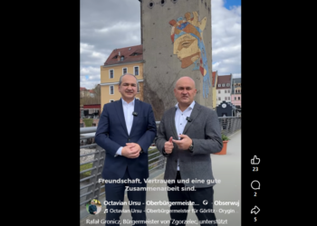 10 maja wybory burmistrza miasta Görlitz. Rafał Gronicz z poparciem dla Octaviana Ursu