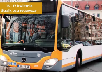 Strajk ostrzegawczy w komunikacji miejskiej w Görlitz