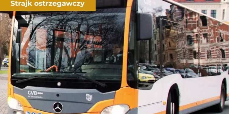 Strajk ostrzegawczy w komunikacji miejskiej w Görlitz