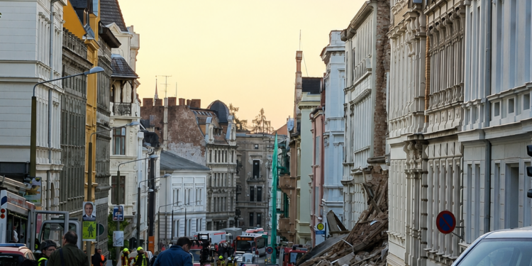 Görlitz po eksplozji. Pod gruzami mogą znajdować się trzy osoby
