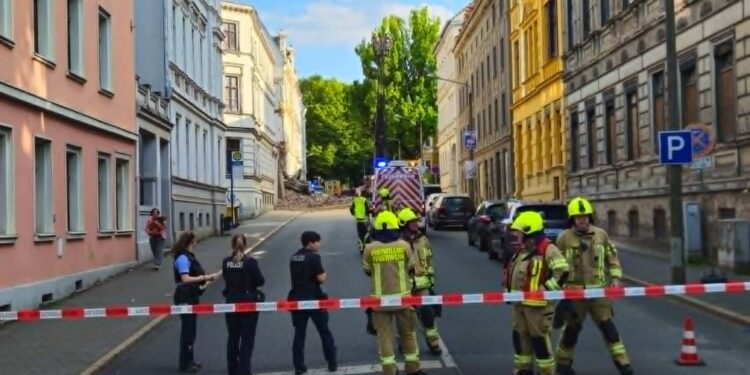 Eksplozja i zawalenie budynku w Görlitz. Trwają poszukiwania dwóch osób