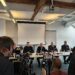 Konferencja prasowa w Görlitz po zawaleniu kamienicy. Do akcji dołączyły polskie służby ratunkowe