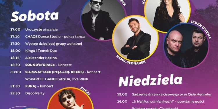 HENRYKI 2026– dwa dni muzyki, humoru i zabawy