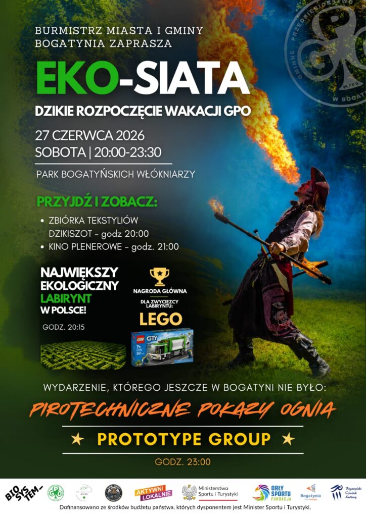 EKO-SIATA – dzikie rozpoczęcie wakacji w Bogatyni!