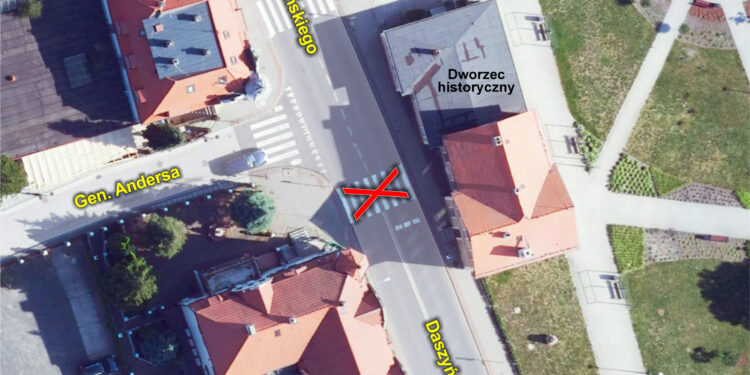 Bogatynia: Zlikwidowane przejście dla pieszych