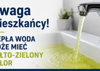 Bogatynia: Uwaga mieszkańcy! Ciepła woda może mieć żółto-zielony kolor