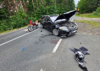 Śmiertelny wypadek w gminie Węgliniec. Przyczyną nieustąpienie pierwszeństwa przejazdu