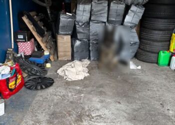Nielegalny towar wart setki tysięcy złotych zabezpieczony na terenie gminy Bogatynia