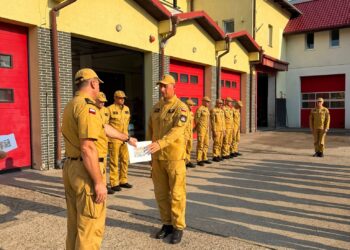 Nadburmistrz Görlitz podziękował służbom za akcję po katastrofie budowlanej. Wśród wyróżnionych strażacy ze Zgorzelca