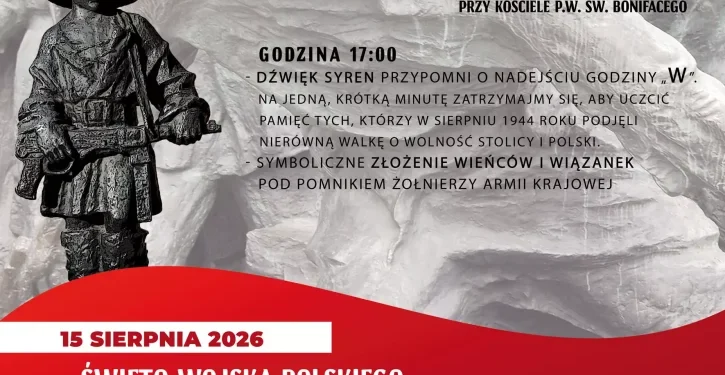 82. rocznica wybuchu Powstania Warszawskiego. Godzina W – zawyją syreny!