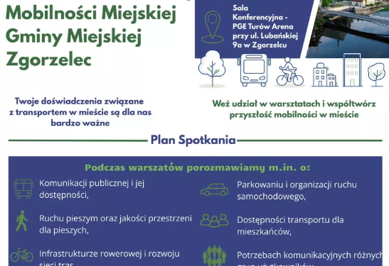 Porozmawiajmy o komunikacji w Zgorzelcu. Twoje pomysły dla przyszłości miasta – projekt Transeuro+