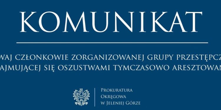 Dwaj członkowie zorganizowanej grupy przestępczej zajmującej się oszustwami tymczasowo aresztowani