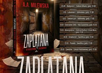 A.A. Milewska rusza w trasę autorską. W harmonogramie wiele lokalnych miejscowości!