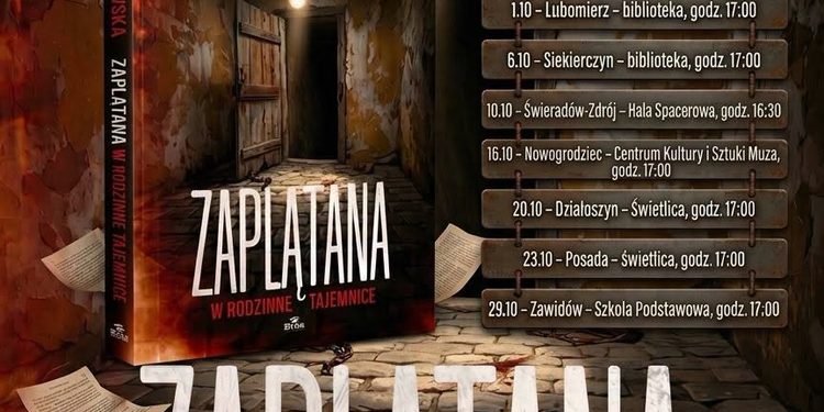 A.A. Milewska rusza w trasę autorską. W harmonogramie wiele lokalnych miejscowości!