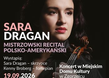 Sara Dragan i Kenny Broberg. Mistrzowski recital polsko-amerykański w Zgorzelcu