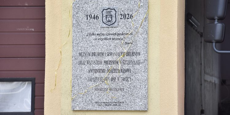 80-lecie Ochotniczej Straży Pożarnej w Trójcy