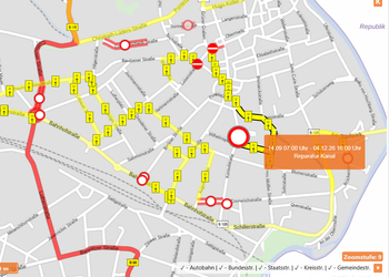 Wiele remontów i koniecznych prac. Görlitz prosi o cierpliwość kierowców i mieszkańców