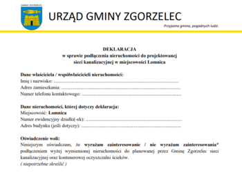 Wójt proponuje kompleksowe skanalizowanie Łomnicy i zaprasza mieszkańców do dialogu