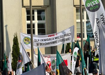 „NIE dla likwidacji miejsc pracy w Turowie”. Burmistrz Bogatyni pyta, dlaczego zabrakło pracowników z regionu