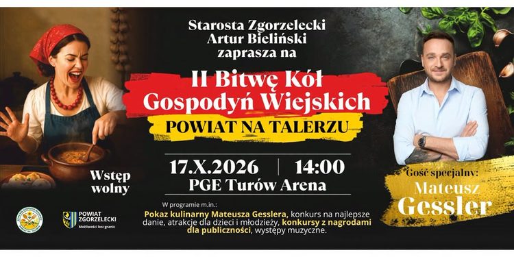 II edycja „Bitwy Kół Gospodyń Wiejskich z terenu powiatu zgorzeleckiego – Powiat na Talerzu!”