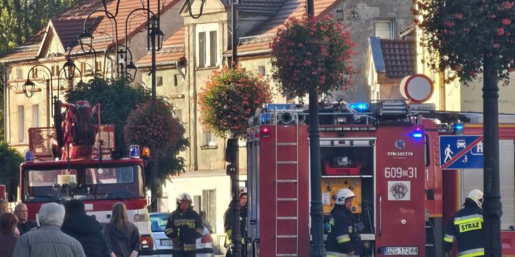 Pożar w Domu Kultury w Pieńsku. Pracownicy zdążyli się ewakuować