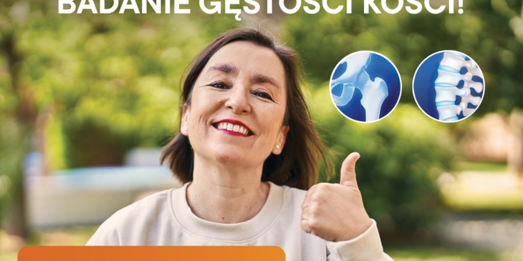 Bezpłatne badania profilaktyczne gęstości kości w Zgorzelcu w najbliższy poniedziałek